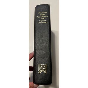 Concordant Literal New Testament With Keyword Concordance Bible 1983 3rd Ed HC
